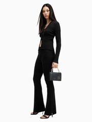 AllSaints Black Cruz Cardigan - Image 1 of 6