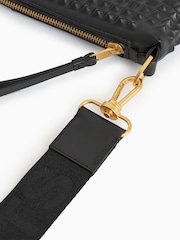 AllSaints Black Eve Stud Cross-Body Bag - Image 5 of 8