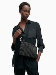 AllSaints Black Eve Stud Cross-Body Bag - Image 7 of 8