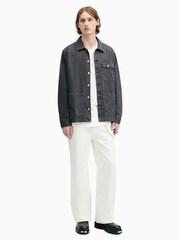 AllSaints Black Nevis Chore Jacket - Image 5 of 7