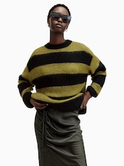 AllSaints Green Onyx Jumper - Image 1 of 7