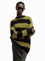 AllSaints Green Onyx Jumper - Image 4 of 7