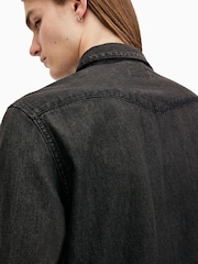 AllSaints Black Rock Shirt - Image 2 of 8