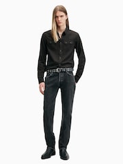 AllSaints Black Rock Shirt - Image 3 of 8