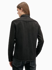 AllSaints Black Rock Shirt - Image 7 of 8
