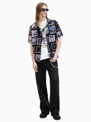 AllSaints Black Fotos Shortsleeve Shirt - Image 3 of 6