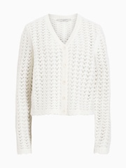 AllSaints White Vivian Cardigan - Image 8 of 8