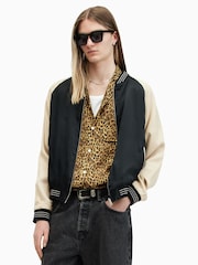 AllSaints Brown Bryant Shortsleeve Shirt - Image 4 of 7