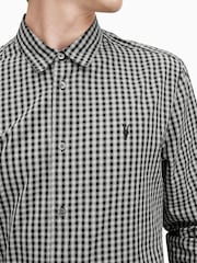 AllSaints Black Neo Longsleeve Shirt - Image 3 of 7