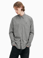 AllSaints Black Neo Longsleeve Shirt - Image 4 of 7