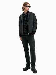 AllSaints Blue Kink Longsleeve Shirt - Image 3 of 8