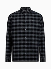 AllSaints Blue Kink Longsleeve Shirt - Image 8 of 8