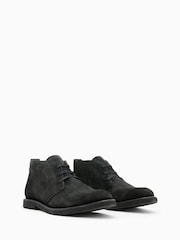 AllSaints Black Bilton Suede Shoes - Image 4 of 6