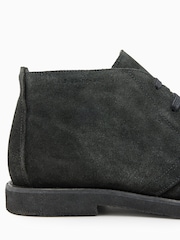 AllSaints Black Bilton Suede Shoes - Image 5 of 6