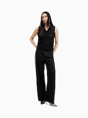 AllSaints Black Vivian Tank - Image 3 of 7