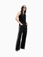 AllSaints Black Vivian Tank - Image 5 of 7