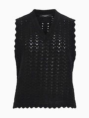 AllSaints Black Vivian Tank - Image 7 of 7