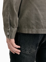 AllSaints Green Nevis Chore Jacket - Image 5 of 7