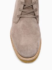 AllSaints Brown Bilton Suede Boots - Image 2 of 5