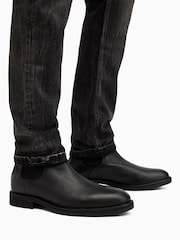 AllSaints Black Creed Boots - Image 6 of 7