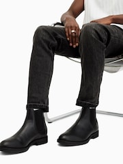 AllSaints Black Creed Boots - Image 7 of 7