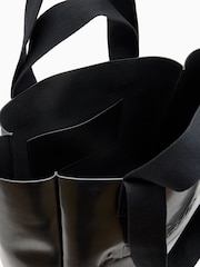 AllSaints Black Izzy Leather Tote - Image 2 of 7