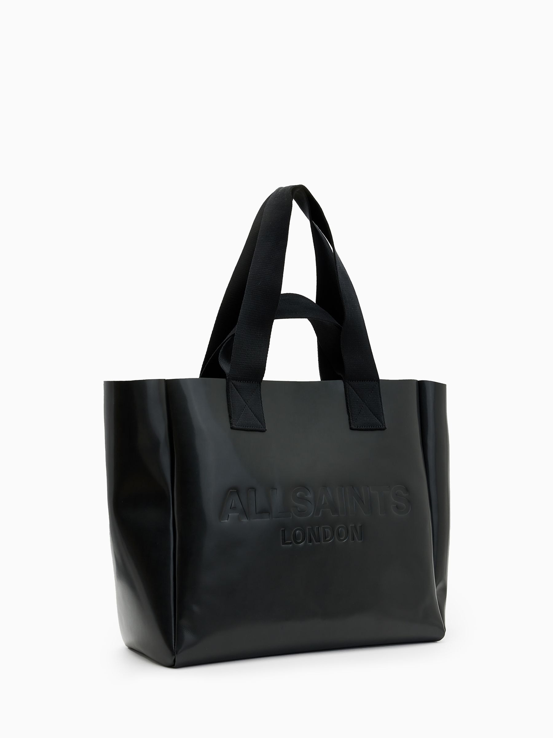 Buy AllSaints Black Izzy Leather Tote from Next Canada