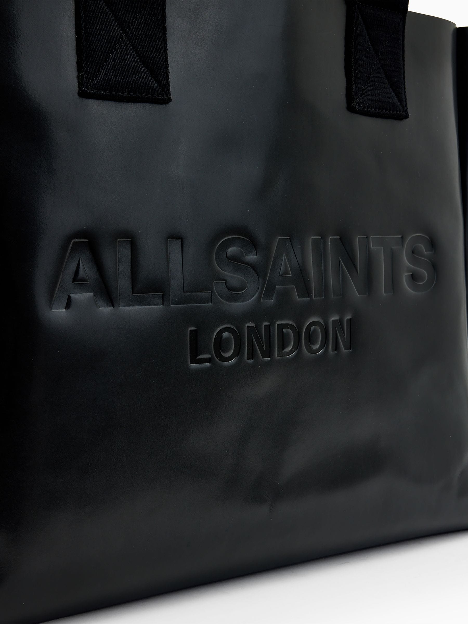 Buy AllSaints Black Izzy Leather Tote from Next Canada
