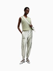 AllSaints Green Vivian Tank Top - Image 2 of 7