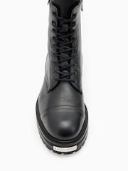 AllSaints Black Hank Boots - Image 6 of 7