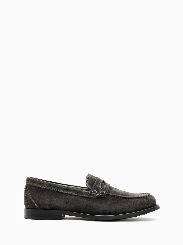 AllSaints Harmon Suede Loafers - Imagen 1 de 6