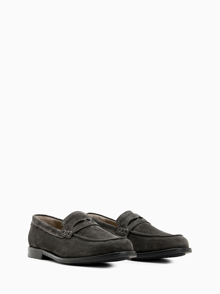 AllSaints Harmon Suede Loafers - Imagen 2 de 6