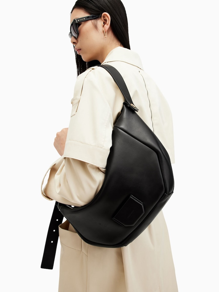 AllSaints Black Madea Shoulder Bag - Image 5 of 5