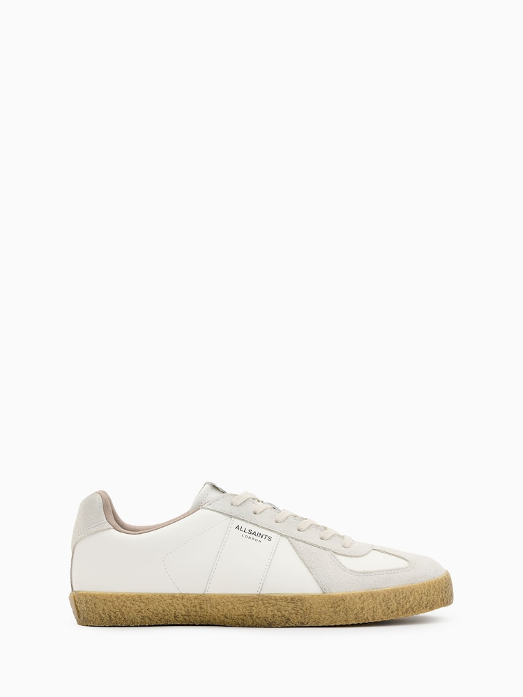 AllSaints White Jaimee Low Shoes - Image 1 of 7
