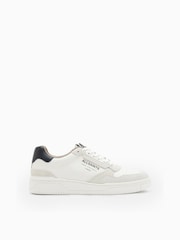 AllSaints White Regan Low Shoes - Image 2 of 5