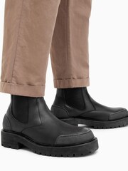 AllSaints Black Matrix Boots - Image 2 of 6