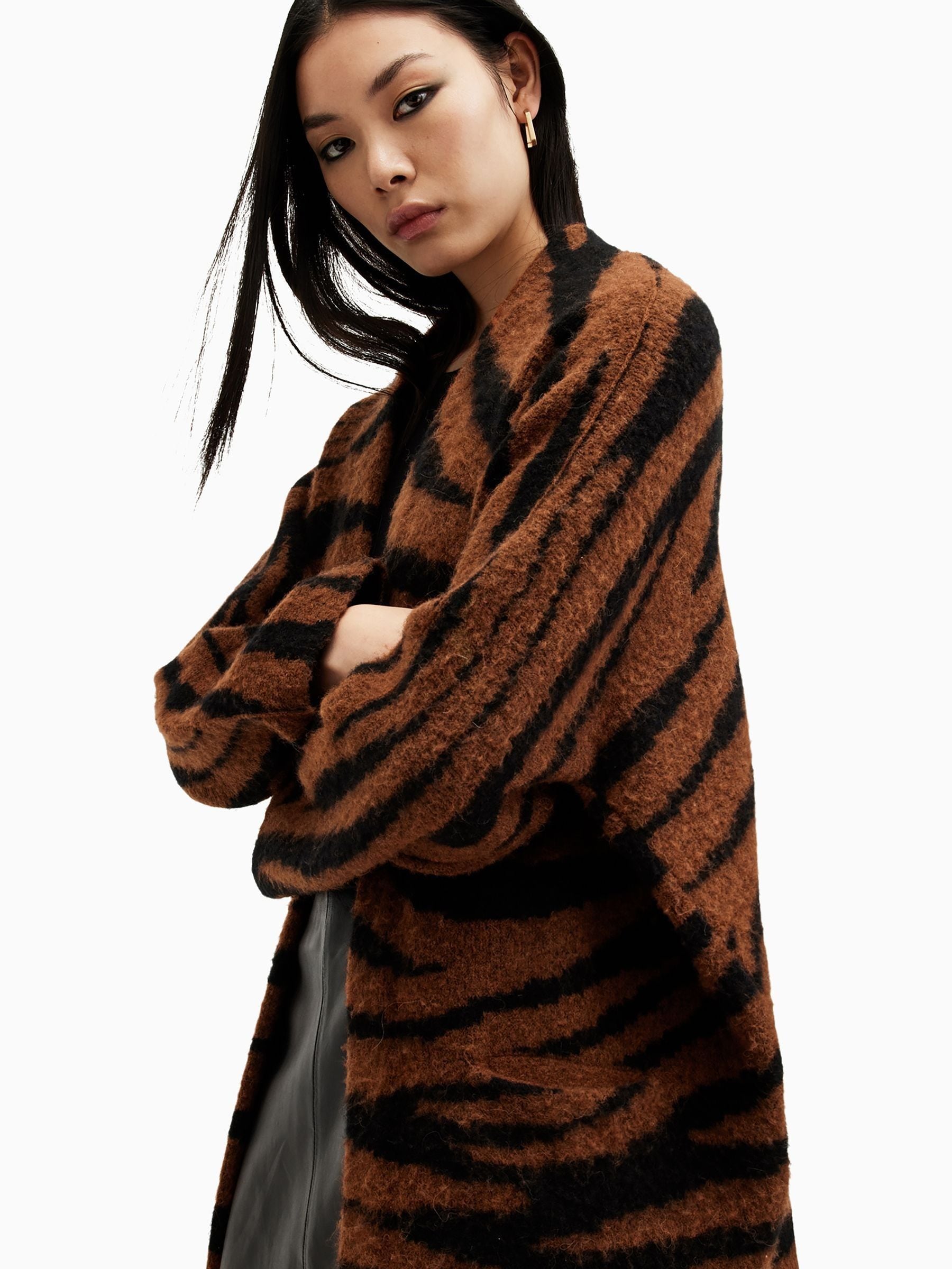 Tiger cardigan new arrivals
