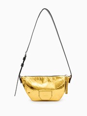 AllSaints Gold Madea Cross-Body Bag - Image 2 of 7