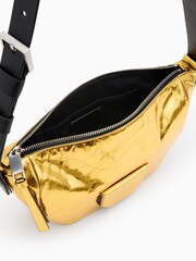 AllSaints Gold Madea Cross-Body Bag - Image 5 of 7