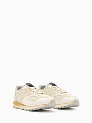 AllSaints White Rimini Low Top - Image 2 of 6
