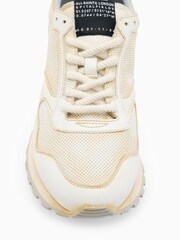 AllSaints White Rimini Low Top - Image 4 of 6