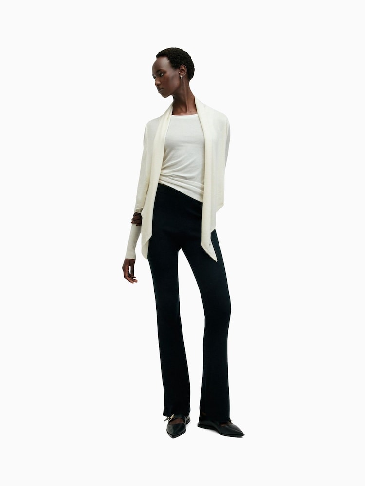 AllSaints White Wasson Pirate Cardigan - Image 1 of 8