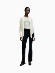 AllSaints White Wasson Pirate Cardigan - Image 3 of 8