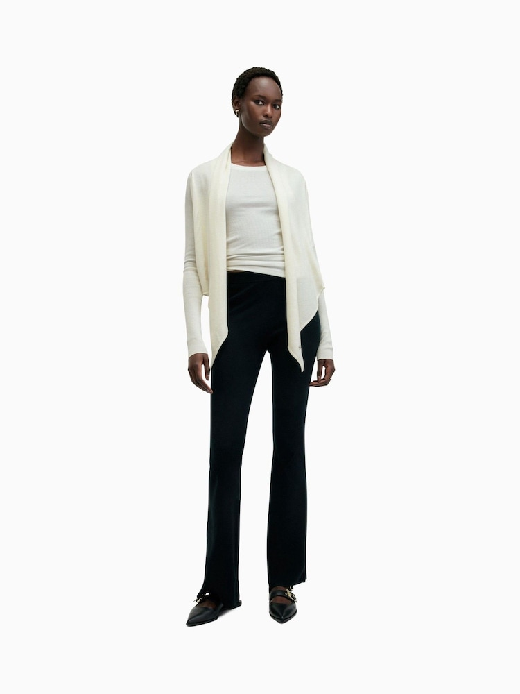 AllSaints White Wasson Pirate Cardigan - Image 3 of 8