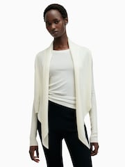 AllSaints White Wasson Pirate Cardigan - Image 5 of 8