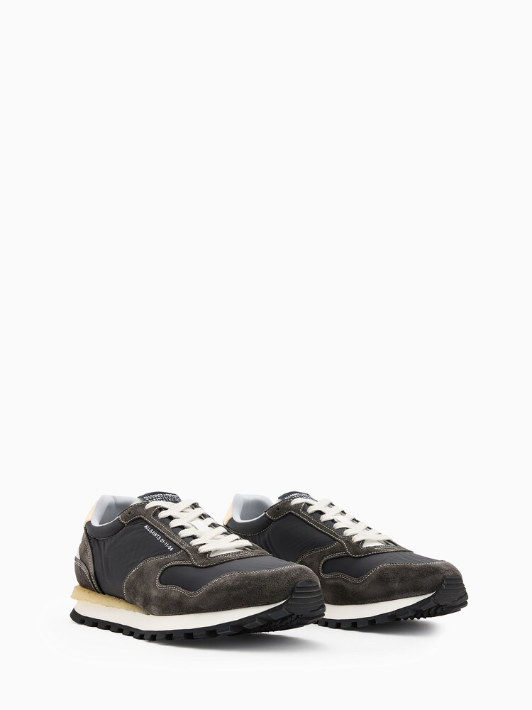 AllSaints Grey Rimini Low Shoes - Image 2 of 6