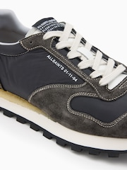 AllSaints Grey Rimini Low Shoes - Image 4 of 6