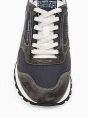 AllSaints Grey Rimini Low Shoes - Image 5 of 6