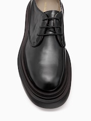 AllSaints Black Alexia Lace up Shoes - Image 5 of 6