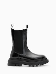 AllSaints Black Alex Boots - Image 1 of 6
